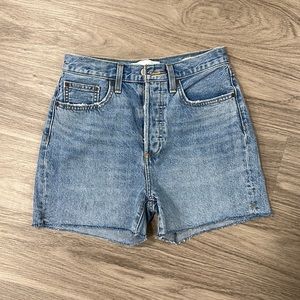 Aritzia denim shorts